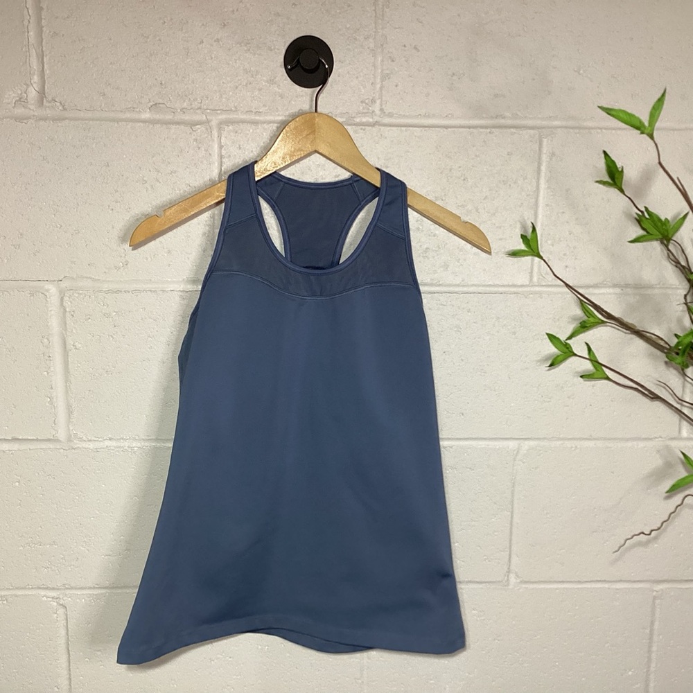 Women’s Athleta Blue Racerback Tank Top
